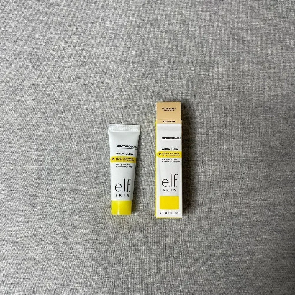 E.l.f Skin Suntouchable Whoa Glow SPF 30 Primer Mini Face Sunscreen